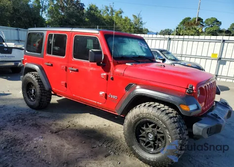 2021 Jeep Wrangler Unlimited Sport from USA, damaged, VIN 1C4HJXDN2MW516054